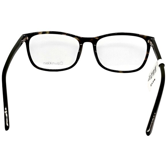 Calvin Klein CK20511G Tortoise Olive Rectangular Eyeglass Frame 57-18-150 - Picture 6 of 8